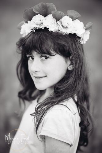 portrait noir et blanc