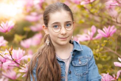 portrait fille magnolia